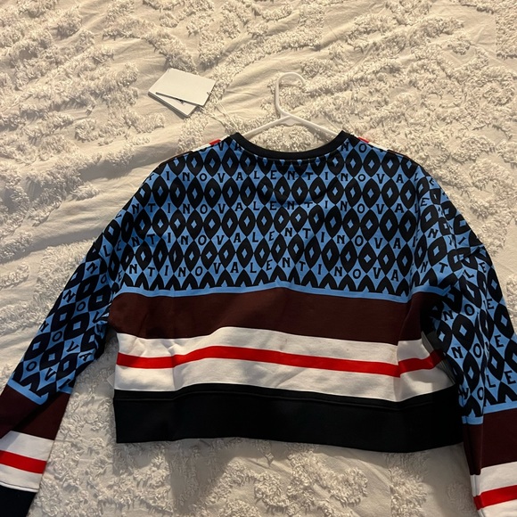 Valentino Printed Cropped Sweatshirt - Picture 5 of 10